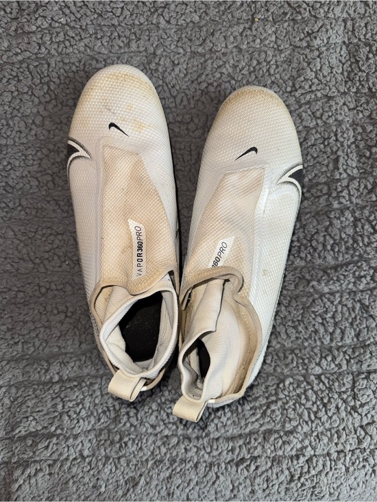 Nike Other - Nike White and Black Slip-On Soccer Cleats